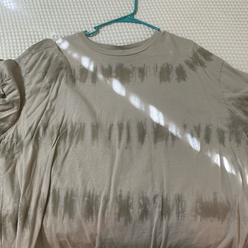 Tie-Dye Top - Olive